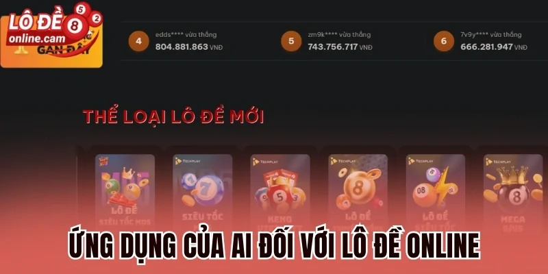 Lô Đề Online 85 Ứng dụng của AI đối với lô đề online